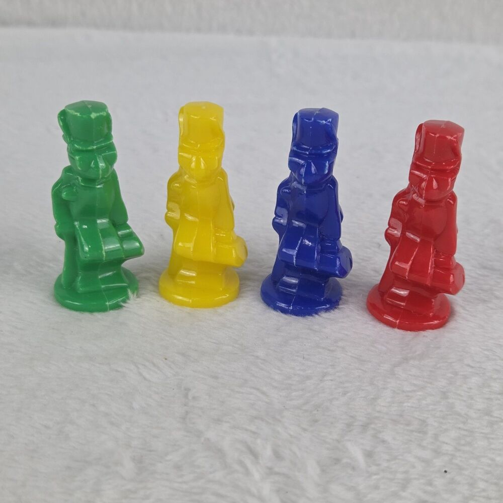 Vintage 1967 Uncle Wiggily Game Replacement Pawns Plastic Figure Lot